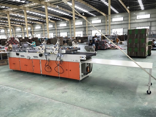 Mesin Perekatan Kotak Karton Listrik 50Hz Perawatan Mudah