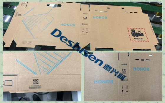 UV Curing Ink Carton Box Inkjet Printer 400dpi 180 M / Min Kecepatan Cetak