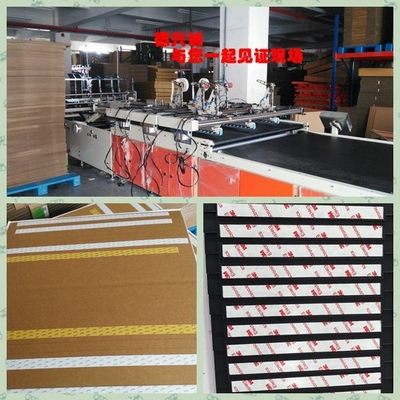 Kotak pengiriman ritsleting Mesin / Ukuran kertas minimum 250mm × 250mm / Sertifikasi CE