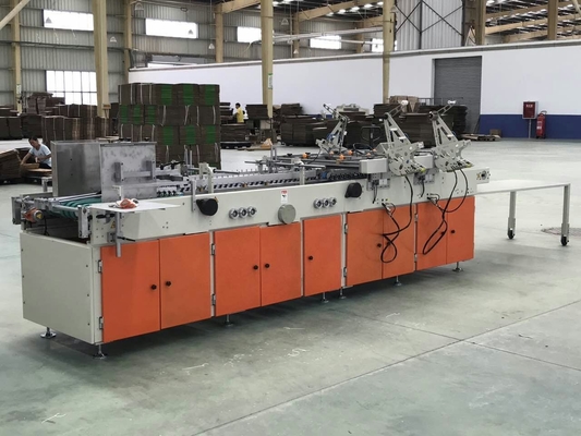 80m / mnt Kotak Karton Bergelombang Gluer 1310mm Auto Folder Gluer Machine