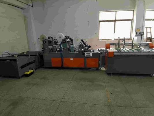 300g / M2 Mesin Perekat Folder Bergelombang 80m / Min HM1300 6 Bar Kompresor Udara