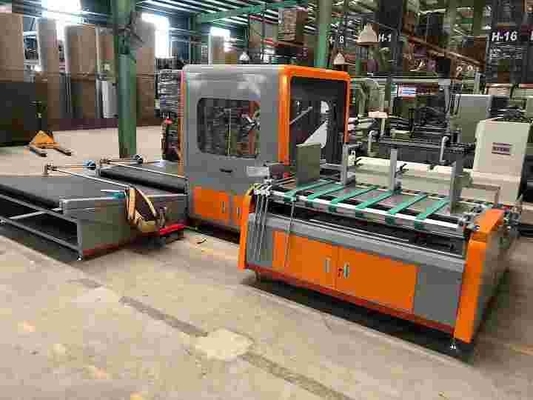 Mesin Perekatan Karton Lipat Otomatis 70m / Min Polar Grey / Orange