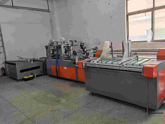 Mesin Perekatan Folder Otomatis Kotak Bergelombang 6600 * 2100 * 1600mm