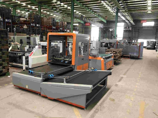 Mesin Inspeksi Karton 6 Bar Polar Grey 90m / mnt Mesin Perekatan Otomatis